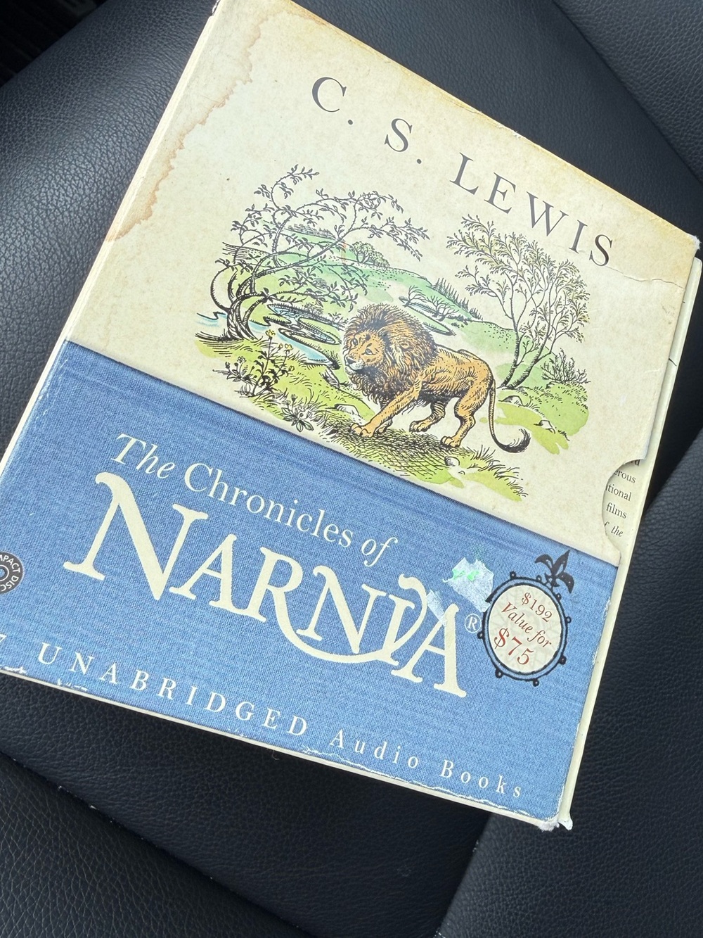 Chronicles of narnia entire series audiobook cd